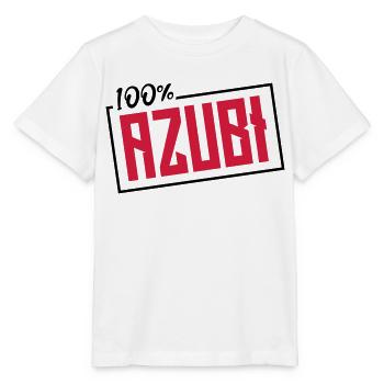 azubi 100 prozent - Stanley/Stella Kinder T-Shirt MINI CREATOR  - Weiß - Vorne - Maike (125cm)