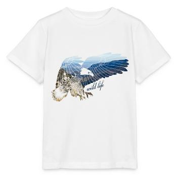 Adler Wildlife - T-shirt bio MINI CREATOR Stanley/Stella Enfant - blanc - Devant - Maike (125cm)