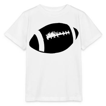 American Football American Vector Pride - T-shirt bio MINI CREATOR Stanley/Stella Enfant - blanc - Devant - Maike (125cm)