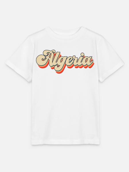 Algerien - Stanley/Stella Kinder T-Shirt MINI CREATOR  - Weiß