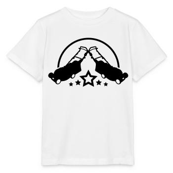 rasenmaeher_design_t1 - Stanley/Stella Kinder T-Shirt MINI CREATOR  - Weiß - Vorne - Maike (125cm)