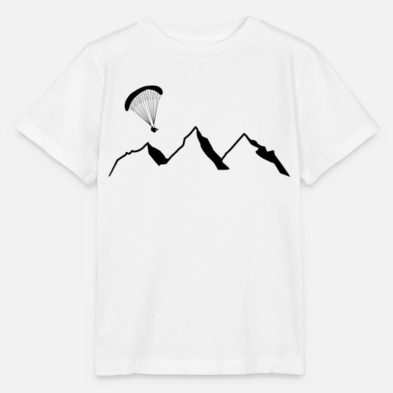 Parapente - T-shirt bio MINI CREATOR Stanley/Stella Enfant - blanc