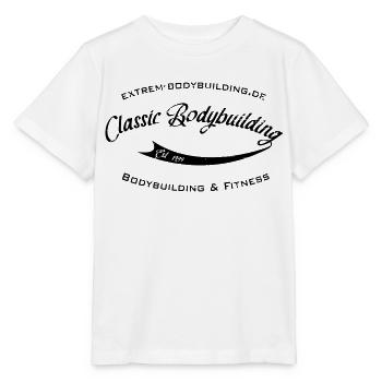 Musculation classique - T-shirt bio MINI CREATOR Stanley/Stella Enfant - blanc - Devant - Maike (125cm)