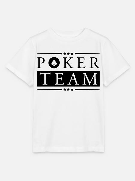 poker team - Stanley/Stella Kinder T-Shirt MINI CREATOR - Weiß