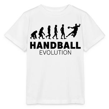 HANDBALL EVOLUTION HOMME - T-shirt bio MINI CREATOR Stanley/Stella Enfant - blanc - Devant - Maike (125cm)