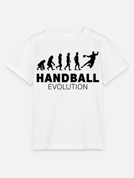 HANDBALL EVOLUTION MANN - Stanley/Stella Kinder T-Shirt MINI CREATOR - Weiß