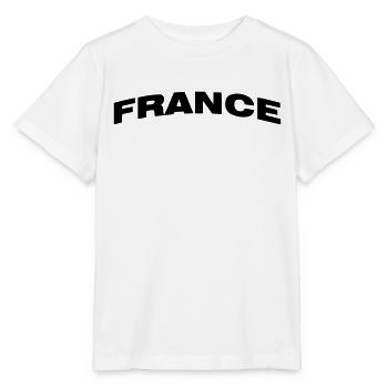 Frankreich - Stanley/Stella Kinder T-Shirt MINI CREATOR  - Weiß - Vorne - Maike (125cm)