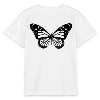 Papillon, papillon, idée cadeau - T-shirt bio MINI CREATOR Stanley/Stella Enfant - blanc - Devant - Maike (125cm)