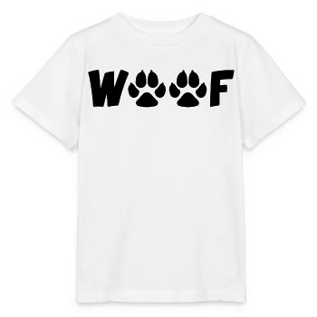 Barking dog (black) - Stanley/Stella MINI CREATOR Kids’ T-Shirt - white - Front - Maike (125cm)