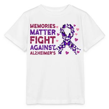Alzheimer Krankheit Gehirn Vergessen Vergesslich - Stanley/Stella Kinder T-Shirt MINI CREATOR  - Weiß - Vorne - Maike (125cm)