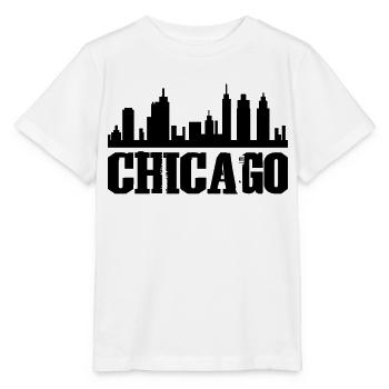 Chicago - Stanley/Stella Kinder T-Shirt MINI CREATOR  - Weiß - Vorne - Maike (125cm)