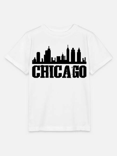 Chicago - Stanley/Stella Kinder T-Shirt MINI CREATOR - Weiß