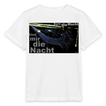 Zoffart DIE NACHT - Stanley/Stella Kinder T-Shirt MINI CREATOR  - Weiß - Vorne - Maike (125cm)