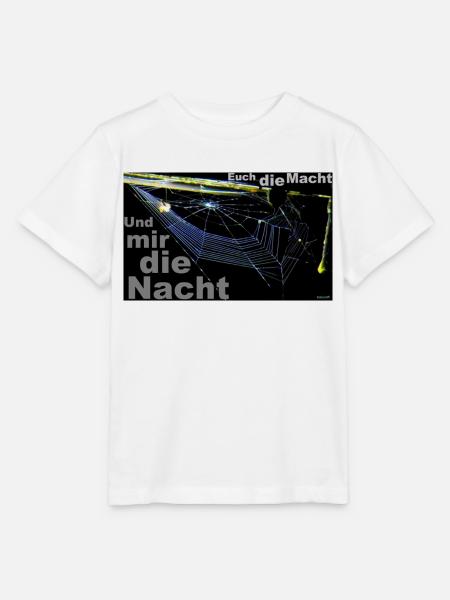 Zoffart DIE NACHT - Stanley/Stella Kinder T-Shirt MINI CREATOR - Weiß