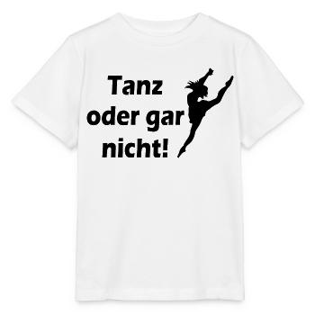 Dancing Dance Music - Stanley/Stella Kinder T-Shirt MINI CREATOR  - Weiß - Vorne - Maike (125cm)