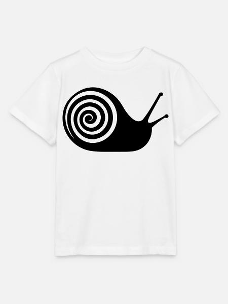 Schnecke - Stanley/Stella Kinder T-Shirt MINI CREATOR - Weiß
