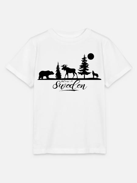 Schweden Schweden Viking Norden Skandinavien Mittsommer - Stanley/Stella Kinder T-Shirt MINI CREATOR - Weiß