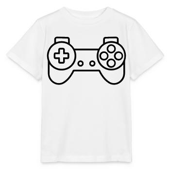 Video games controller - Stanley/Stella MINI CREATOR Kids’ T-Shirt - white - Front - Maike (125cm)