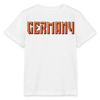 Germany Lettering (Relief / 3D / 3C) - Stanley/Stella MINI CREATOR Kids’ T-Shirt - white - Front - Maike (125cm)