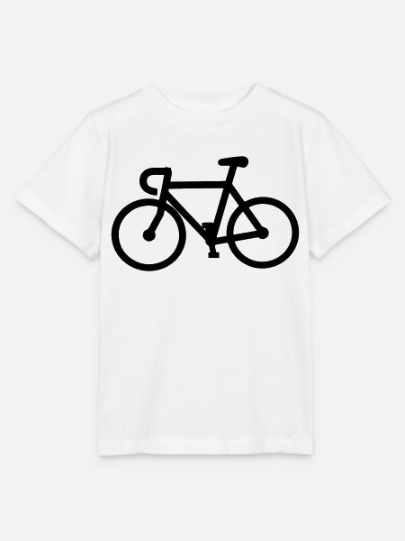 bicycle - Stanley/Stella Kinder T-Shirt MINI CREATOR - Weiß