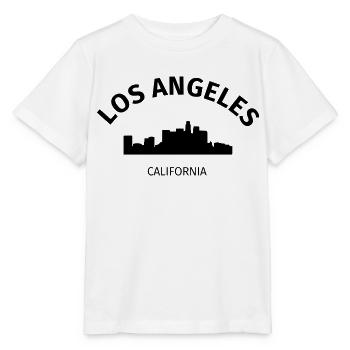 Los Angeles - T-shirt bio MINI CREATOR Stanley/Stella Enfant - blanc - Devant - Maike (125cm)