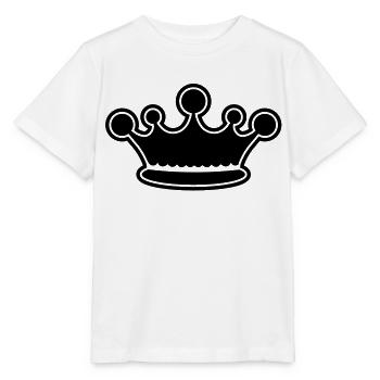 Crown - T-shirt bio MINI CREATOR Stanley/Stella Enfant - blanc - Devant - Maike (125cm)