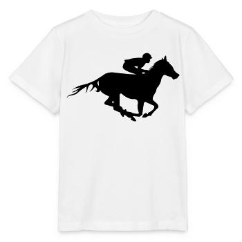 reitsport - T-shirt bio MINI CREATOR Stanley/Stella Enfant - blanc - Devant - Maike (125cm)