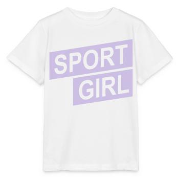 fille de sport pur - T-shirt bio MINI CREATOR Stanley/Stella Enfant - blanc - Devant - Maike (125cm)