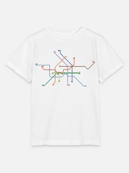 Metro Berlin - Stanley/Stella Kinder T-Shirt MINI CREATOR - Weiß