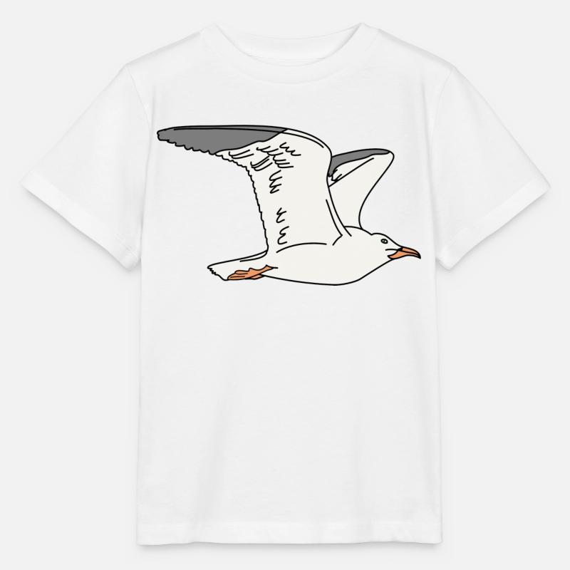 Gull - Stanley/Stella MINI CREATOR Kids’ T-Shirt - white