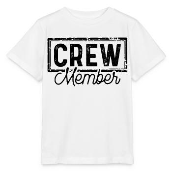 Membres d’équipage - T-shirt bio MINI CREATOR Stanley/Stella Enfant - blanc - Devant - Maike (125cm)