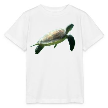 Tortue - T-shirt bio MINI CREATOR Stanley/Stella Enfant - blanc - Devant - Maike (125cm)