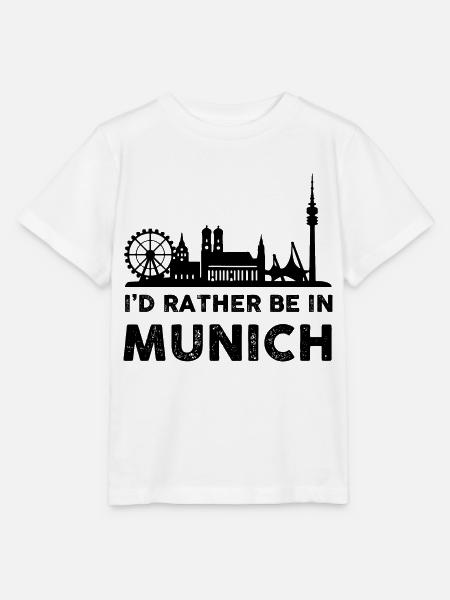 Lieber in München - Stanley/Stella Kinder T-Shirt MINI CREATOR - Weiß