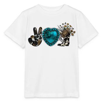 Country Musik ländlich Landei Countrymusiker Mom - Stanley/Stella Kinder T-Shirt MINI CREATOR  - Weiß - Vorne - Maike (125cm)