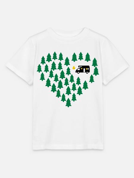 Wohnmobil Camping - Stanley/Stella Kinder T-Shirt MINI CREATOR - Weiß
