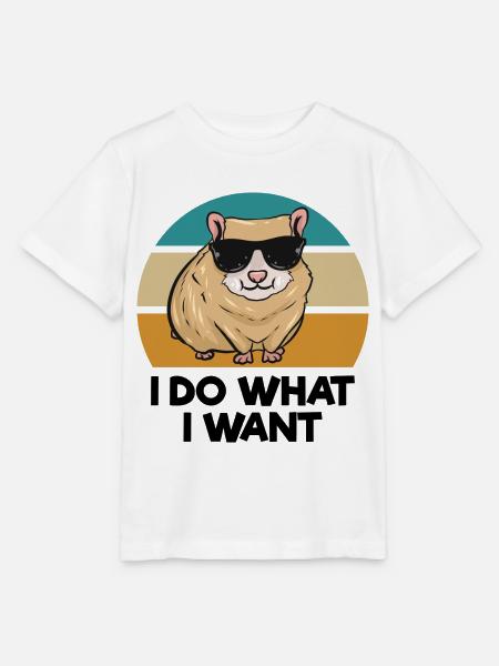 Hamster - Stanley/Stella Kinder T-Shirt MINI CREATOR  - Weiß