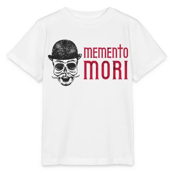 Memento mori / Latin quotation - Stanley/Stella MINI CREATOR Kids’ T-Shirt - white - Front - Maike (125cm)