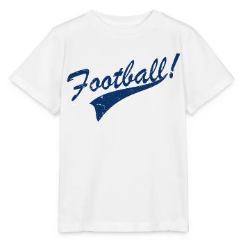 Vintage football - Stanley/Stella MINI CREATOR Kids’ T-Shirt - white - Front - Maike (125cm)