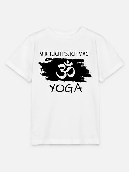 Yoga Yogaspruch - Stanley/Stella Kinder T-Shirt MINI CREATOR - Weiß