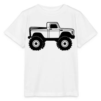 Monster Truck - T-shirt bio MINI CREATOR Stanley/Stella Enfant - blanc - Devant - Maike (125cm)