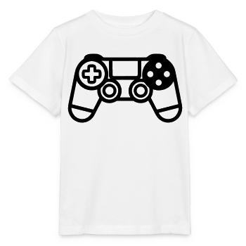 Video games controller - Stanley/Stella MINI CREATOR Kids’ T-Shirt - white - Front - Maike (125cm)