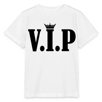 VIP Crown - Stanley/Stella MINI CREATOR Kids’ T-Shirt - white - Front - Maike (125cm)