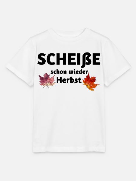 Herbstspruch - Stanley/Stella Kinder T-Shirt MINI CREATOR - Weiß