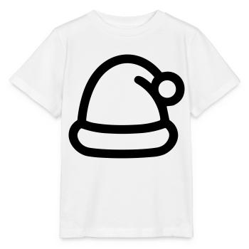 bonnet de noel - T-shirt bio MINI CREATOR Stanley/Stella Enfant - blanc - Devant - Maike (125cm)