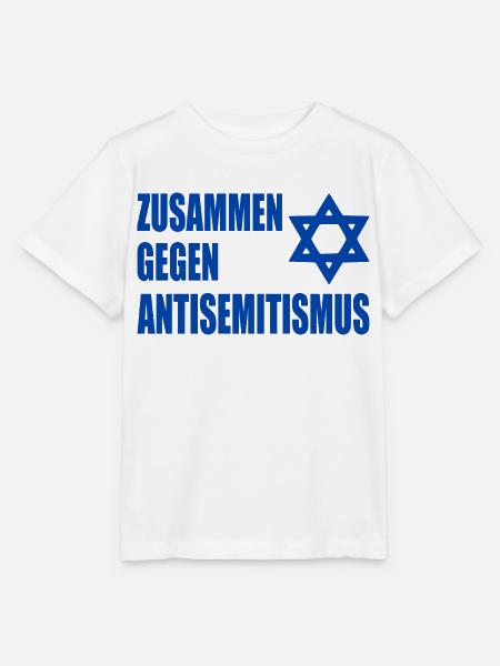 zusammen gegen antisemitismus - Stanley/Stella Kinder T-Shirt MINI CREATOR - Weiß