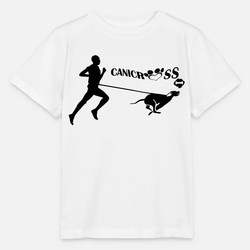 CANICROSS - T-shirt bio MINI CREATOR Stanley/Stella Enfant - blanc