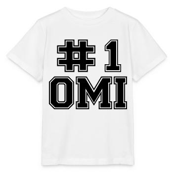 Number One Omi - Stanley/Stella Kinder T-Shirt MINI CREATOR  - Weiß - Vorne - Maike (125cm)