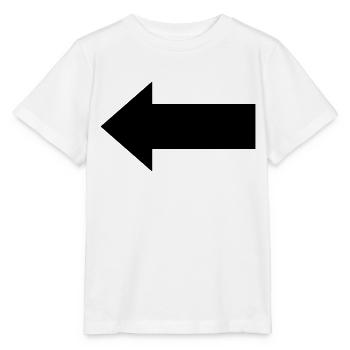 flèche - T-shirt bio MINI CREATOR Stanley/Stella Enfant - blanc - Devant - Maike (125cm)