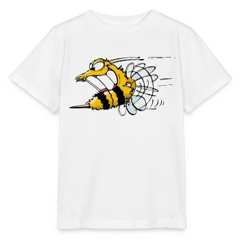 Wespen-Joe - Stanley/Stella Kinder T-Shirt MINI CREATOR  - Weiß - Vorne - Maike (125cm)