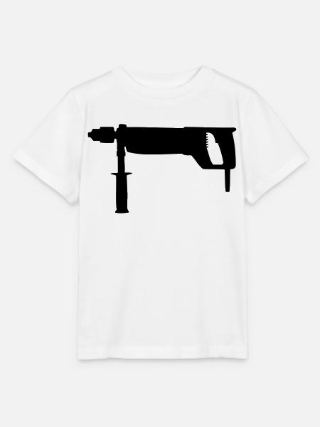 Bohrmaschine - Stanley/Stella Kinder T-Shirt MINI CREATOR - Weiß